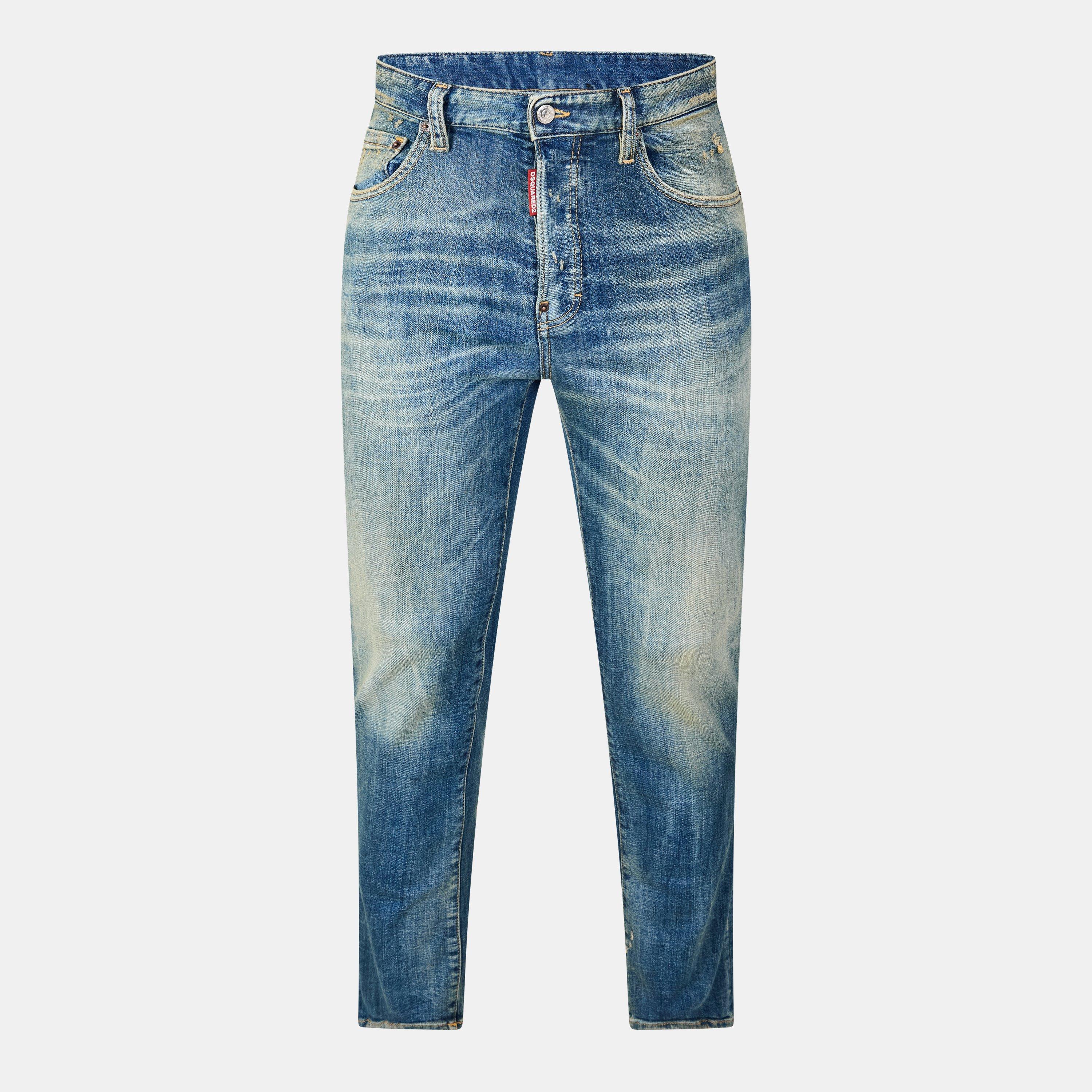 Denim Straight Leg Jeans