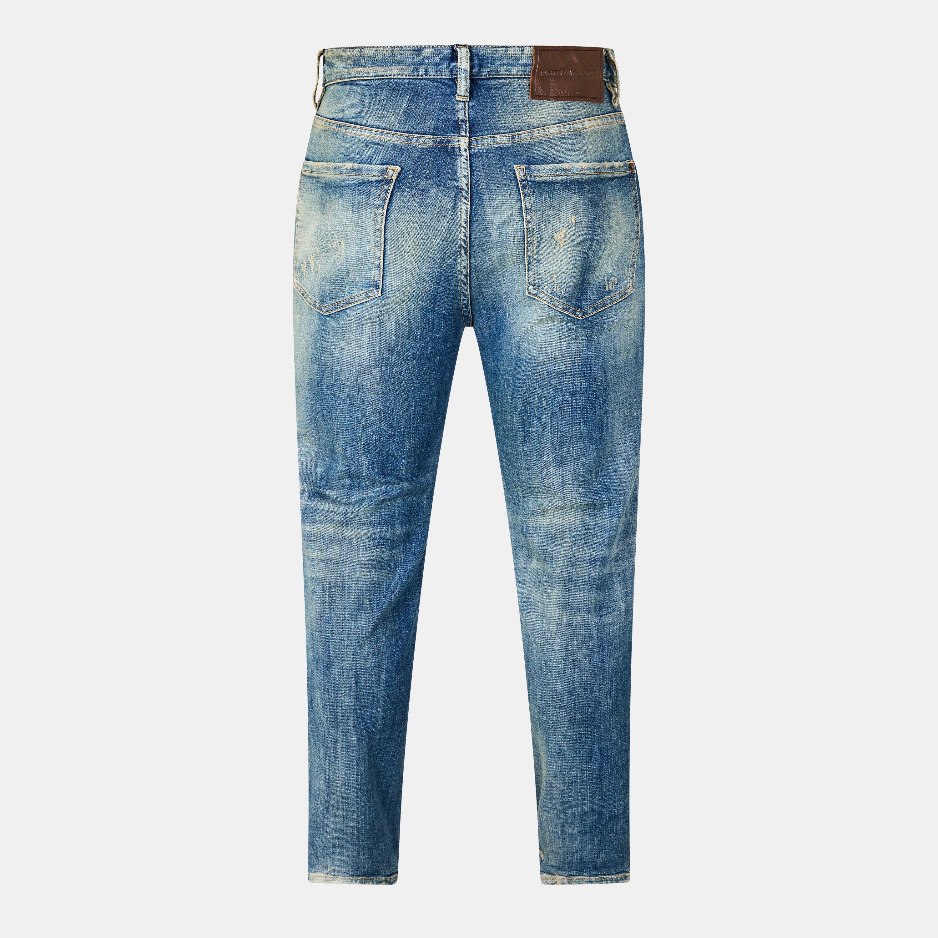 Denim Straight Leg Jeans