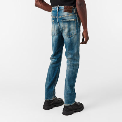 Denim Straight Leg Jeans