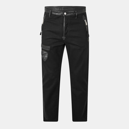 Denim Straight Leg Jeans