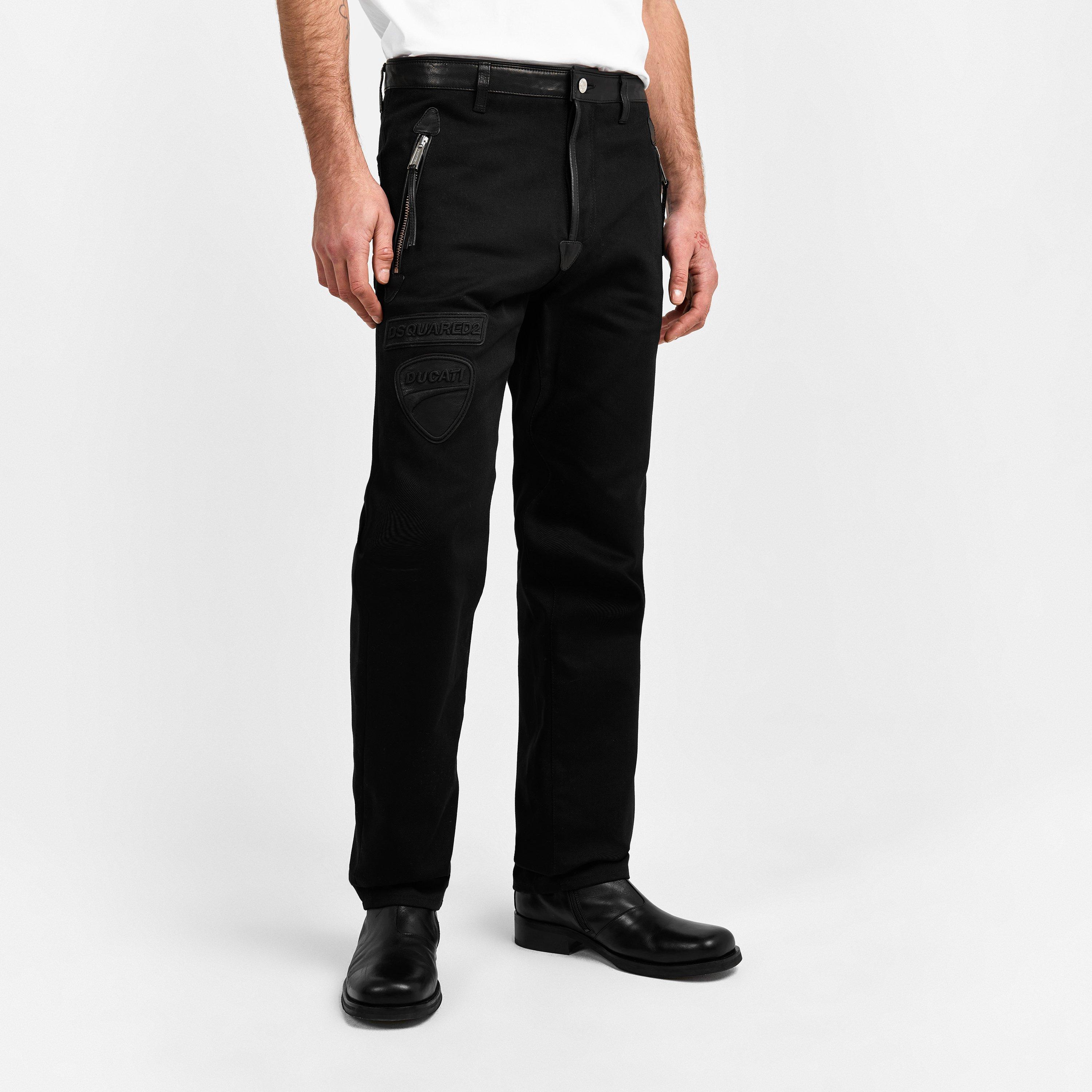 Denim Straight Leg Jeans
