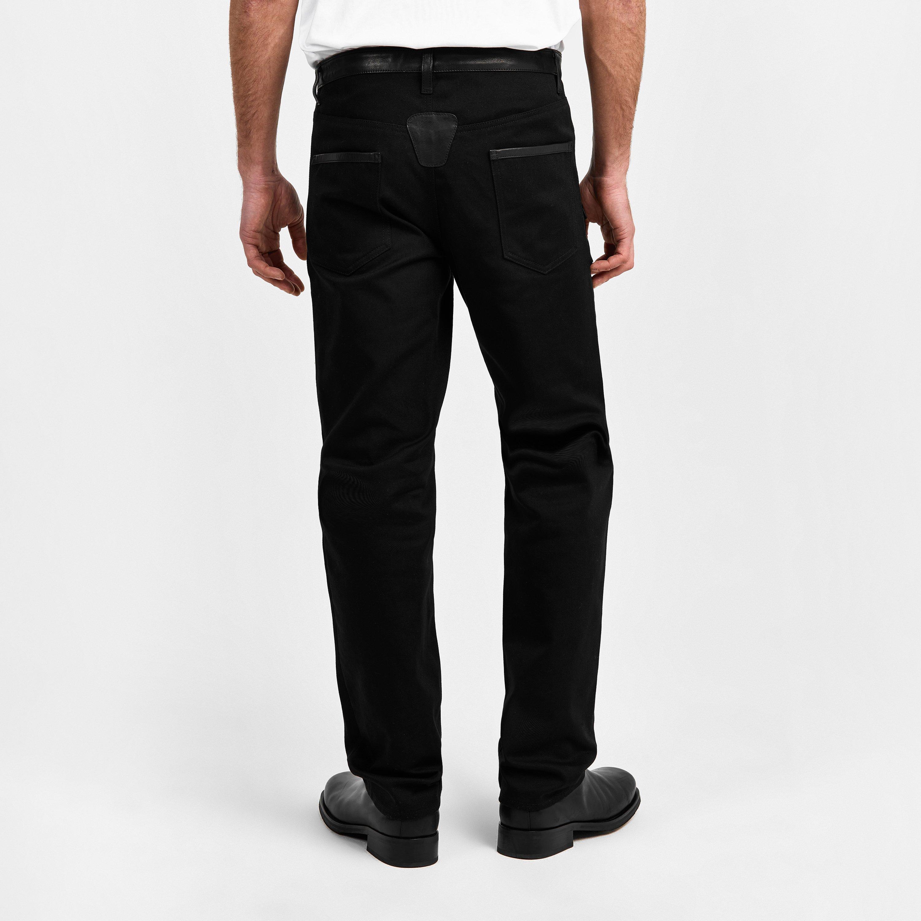 Denim Straight Leg Jeans