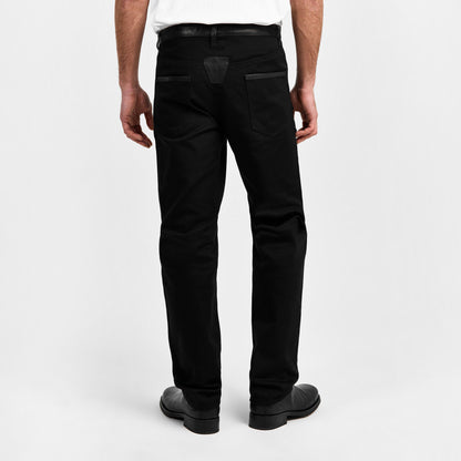 Denim Straight Leg Jeans