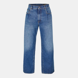 Relaxed Straight Leg Jeans