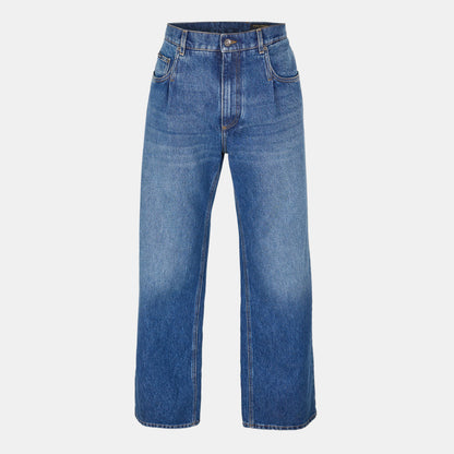 Relaxed Straight Leg Jeans