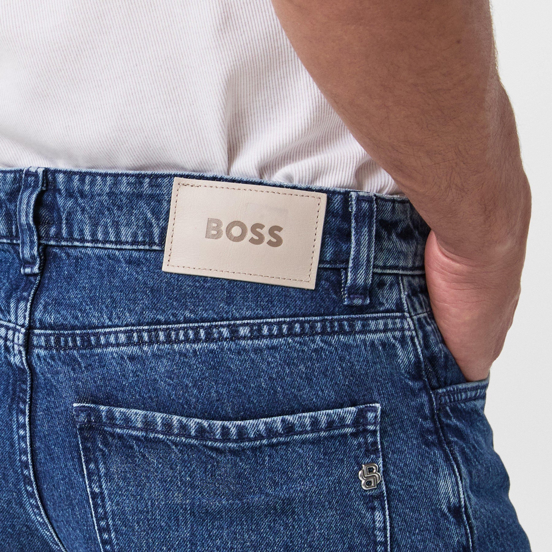 H-Akron 10262202 01 Slim Fit Jeans Mens