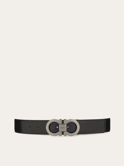 Ferragamo Reversible and adjustable Gancini belt - Belts | Shop From The Mirage