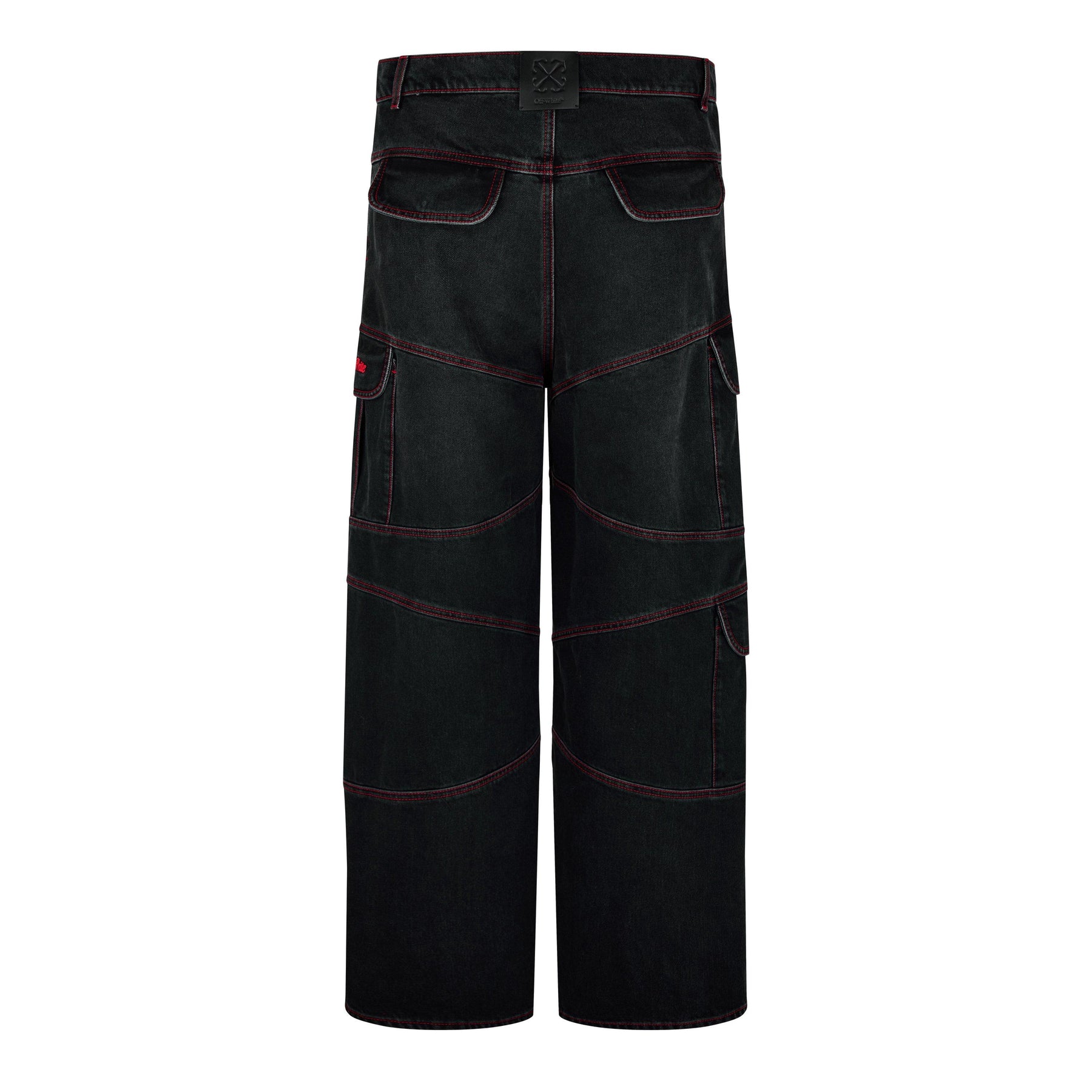 Men's Samurai Straight Jeans, Iconic Logo Embroidery