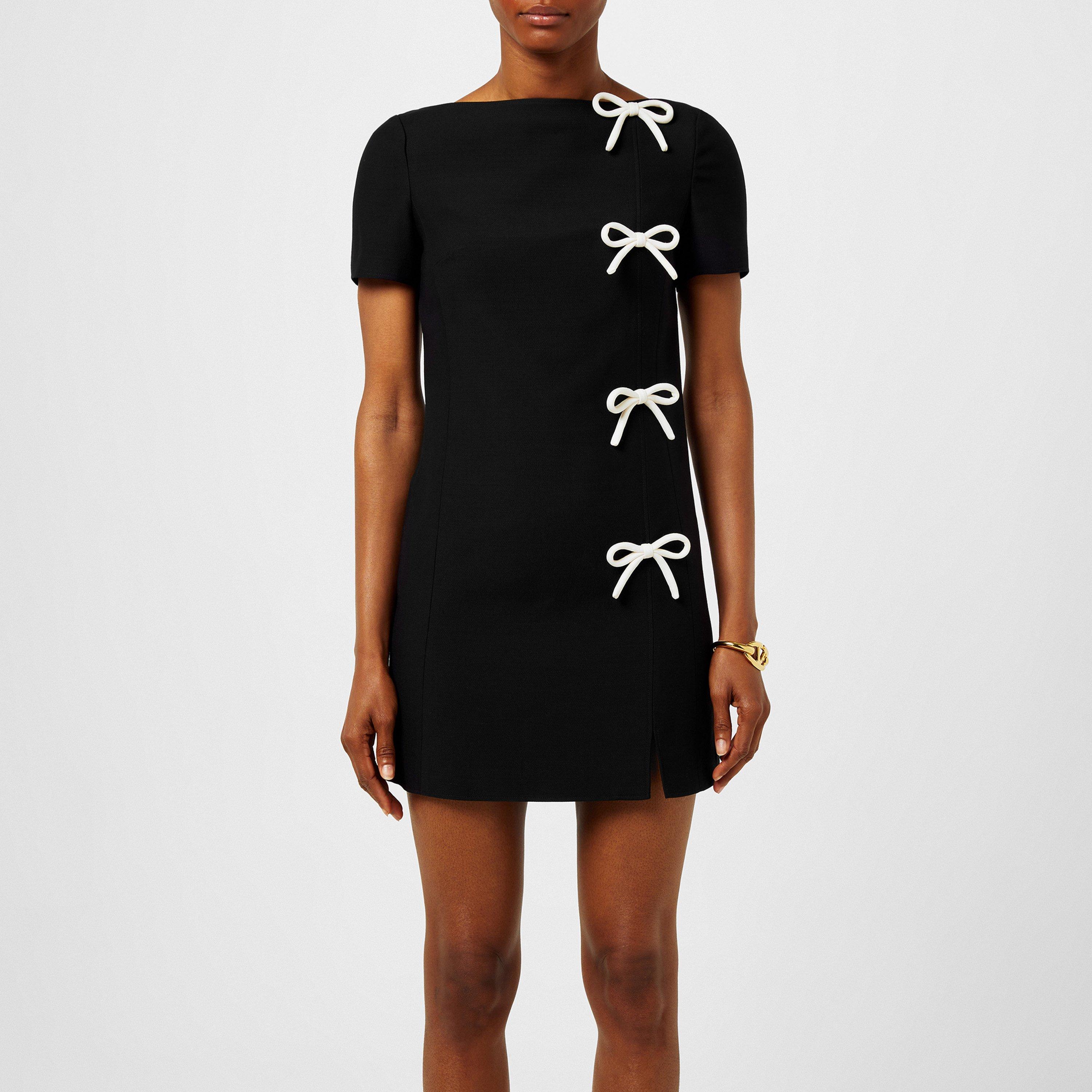 Crepe Couture Mini Dress