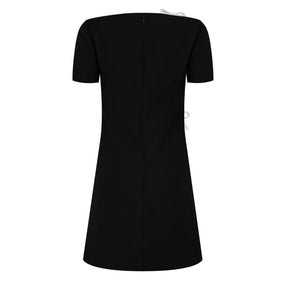 Crepe Couture Mini Dress