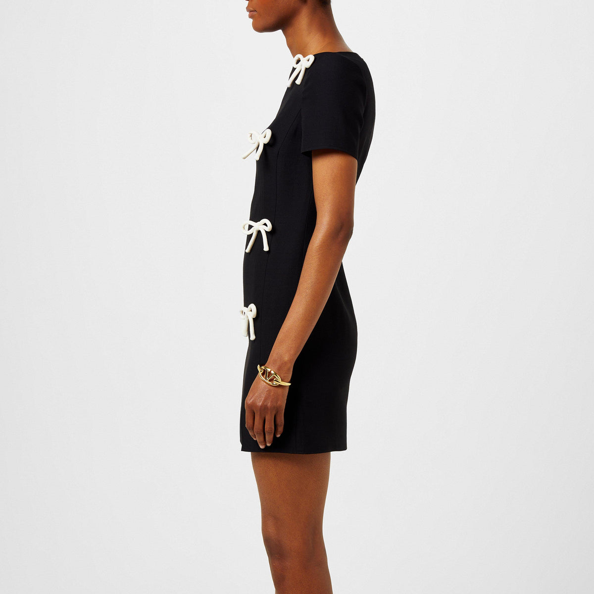Crepe Couture Mini Dress