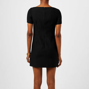 Crepe Couture Mini Dress