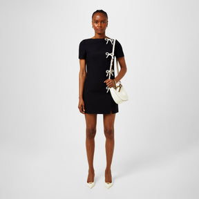 Crepe Couture Mini Dress