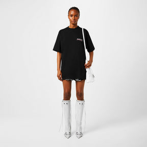 Political Logo Oversized T-Shirt