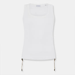 Ruched Buckle Tank Top