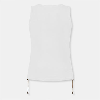 Ruched Buckle Tank Top