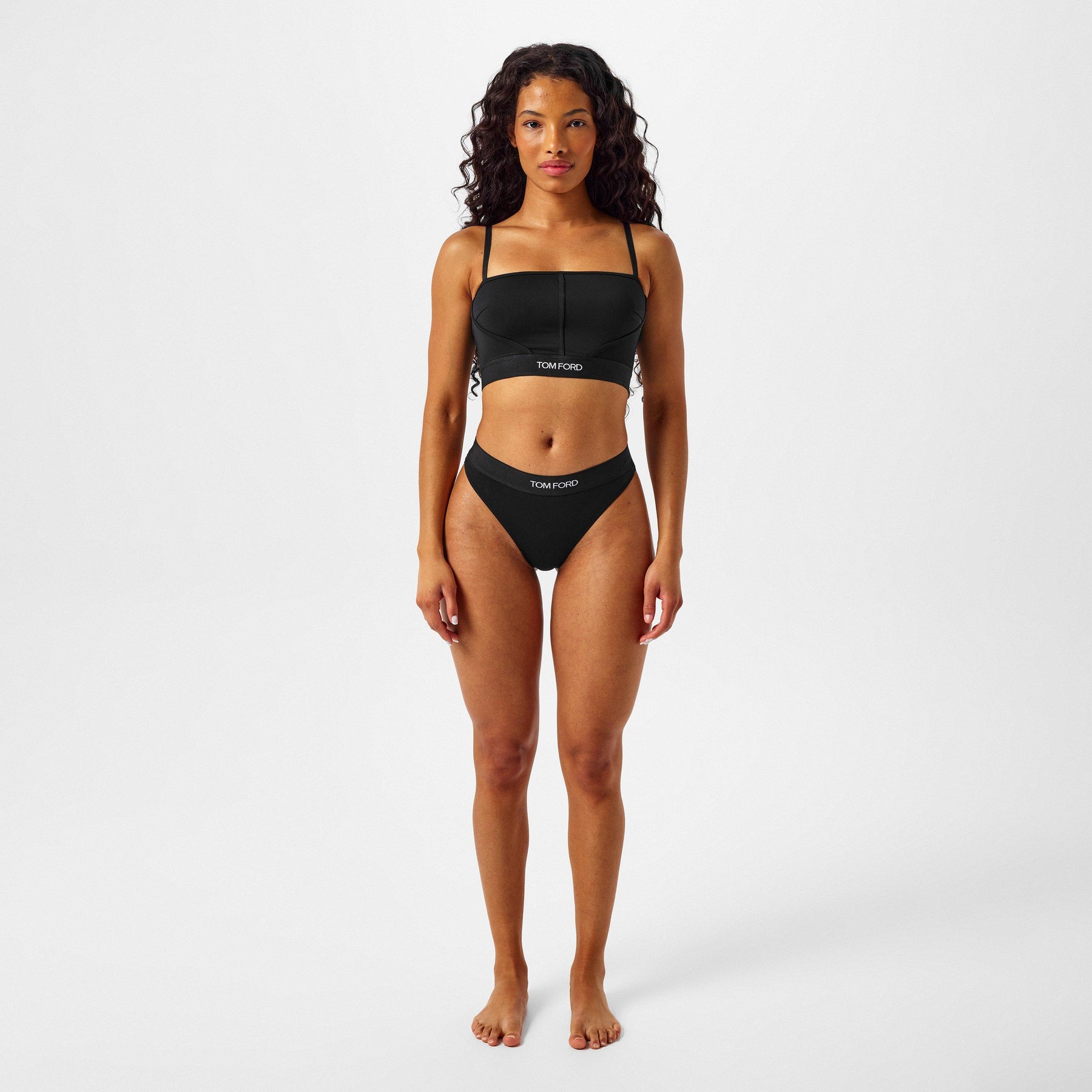 Women's Jacquard Modal Signature Crop Top