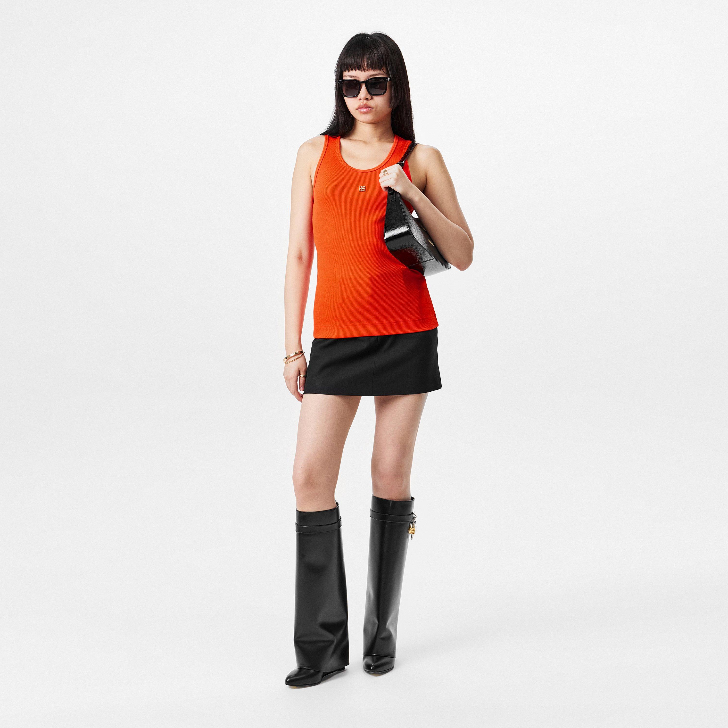 Women'S Rib Logo Tank Top