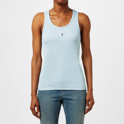 Women'S Rib Logo Tank Top