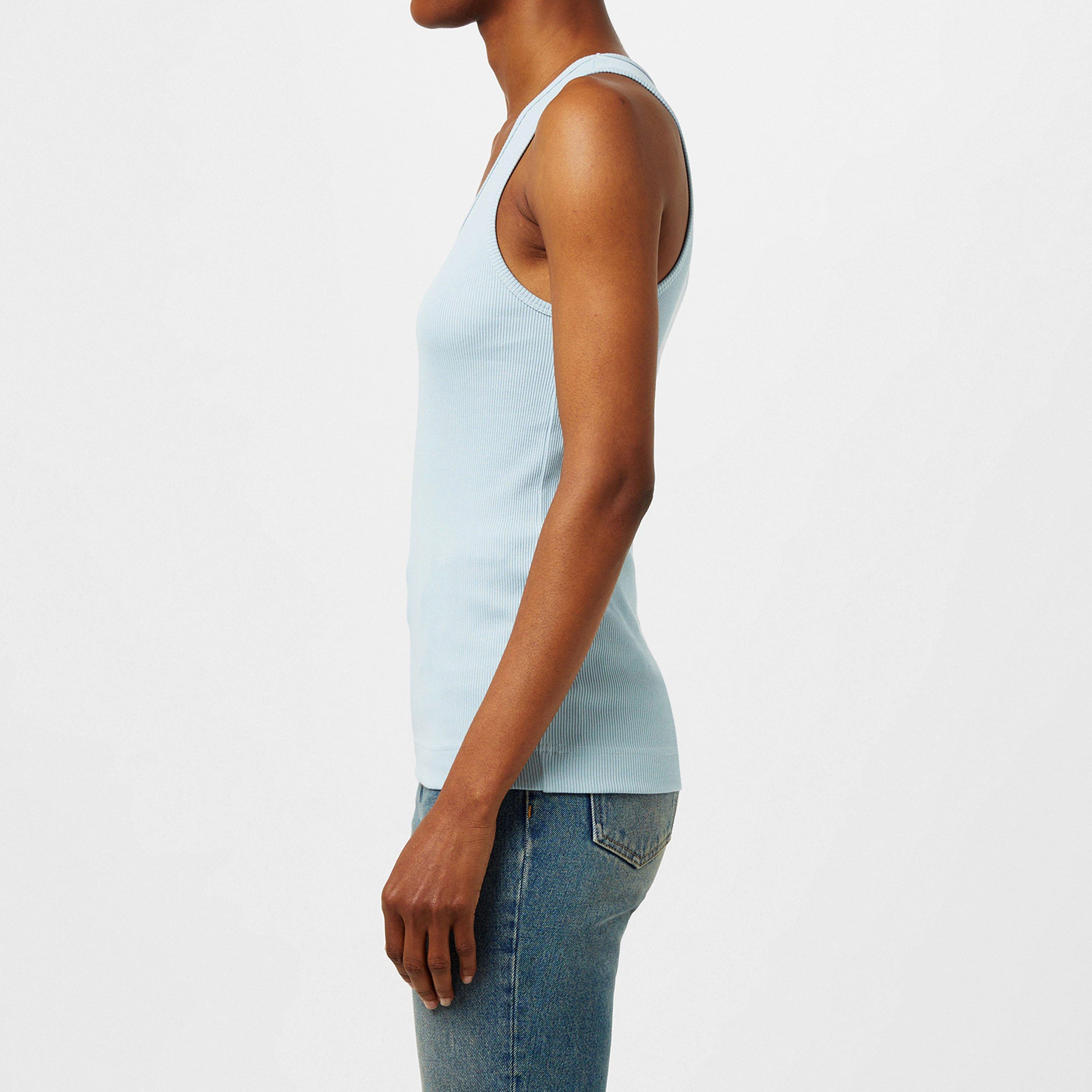 Women'S Rib Logo Tank Top