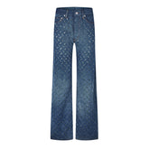 Razor Cut Straight Leg Jeans