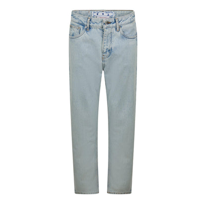 Mid-Rise Straight Leg Jeans