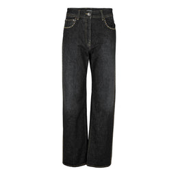 Embellished High-Rise Jeans