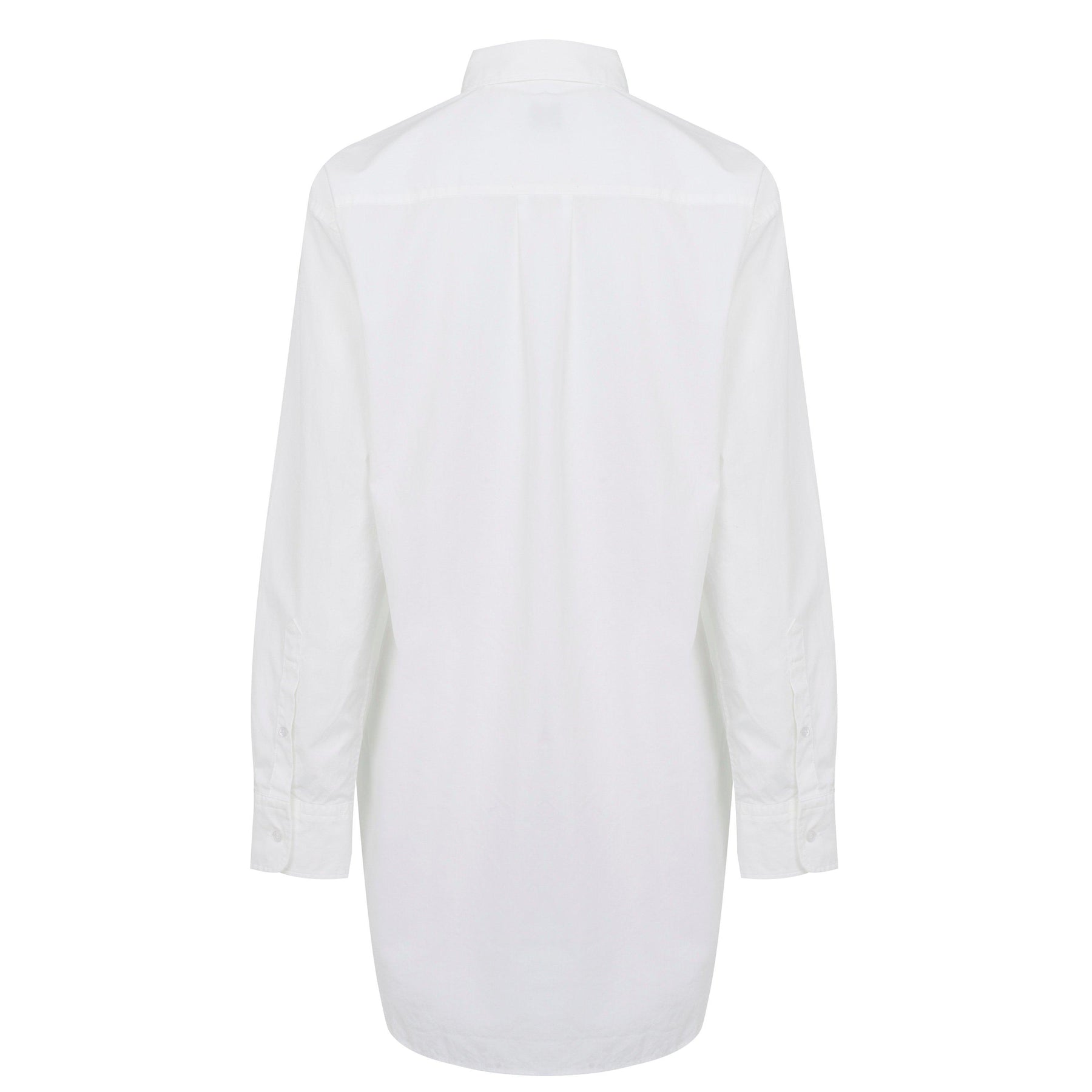 Women's Bostucci Button Down Blouse, Lightweight Semi-Sheer Cotton Shirt