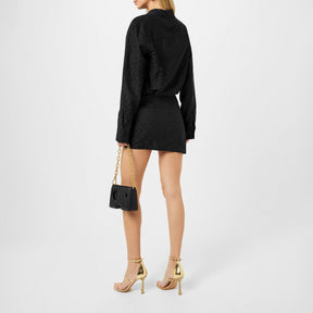 Twisted Shirt Dress