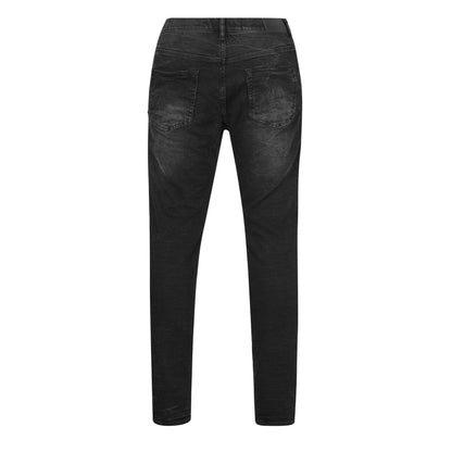 Mid Rise Distressed Jeans