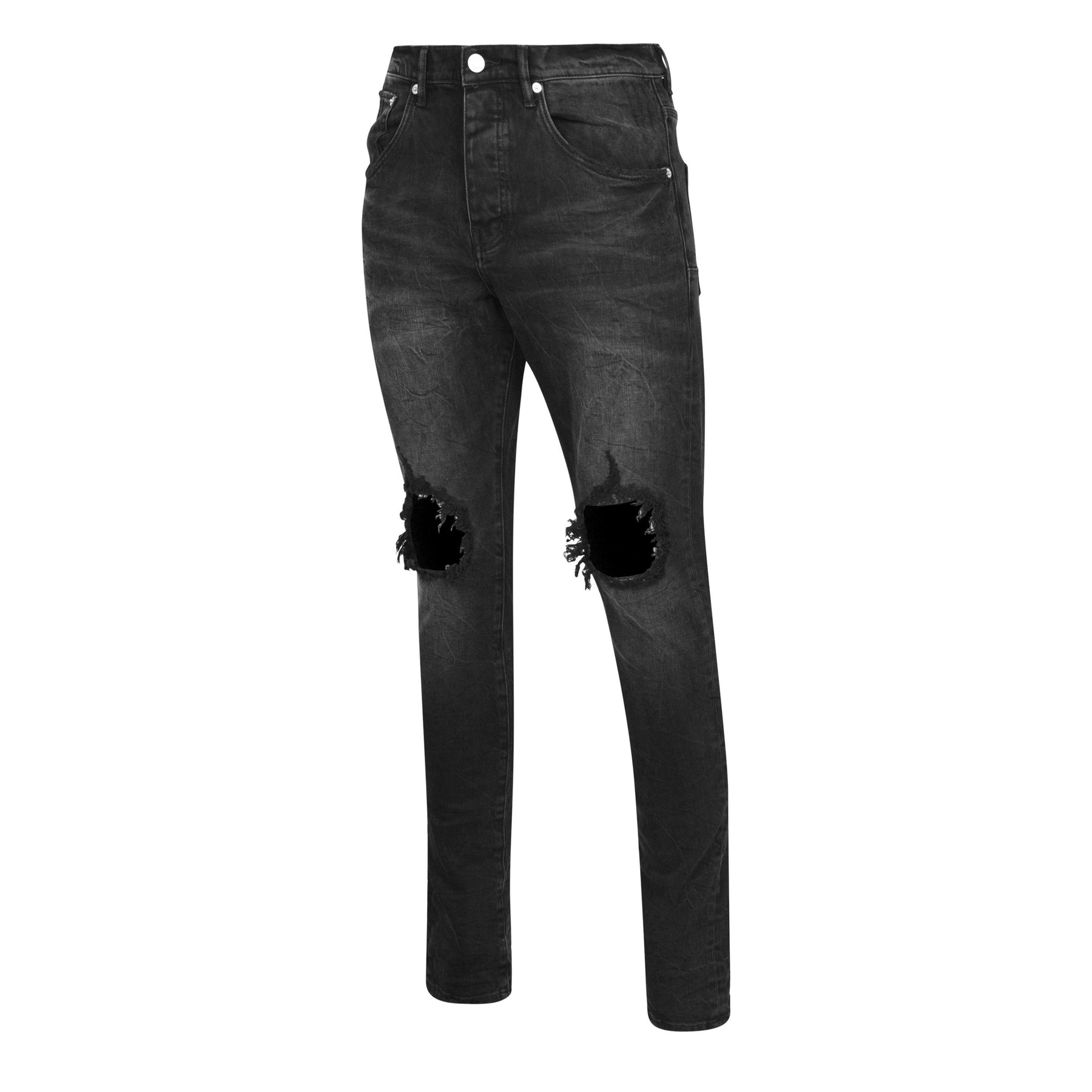 Mid Rise Distressed Jeans