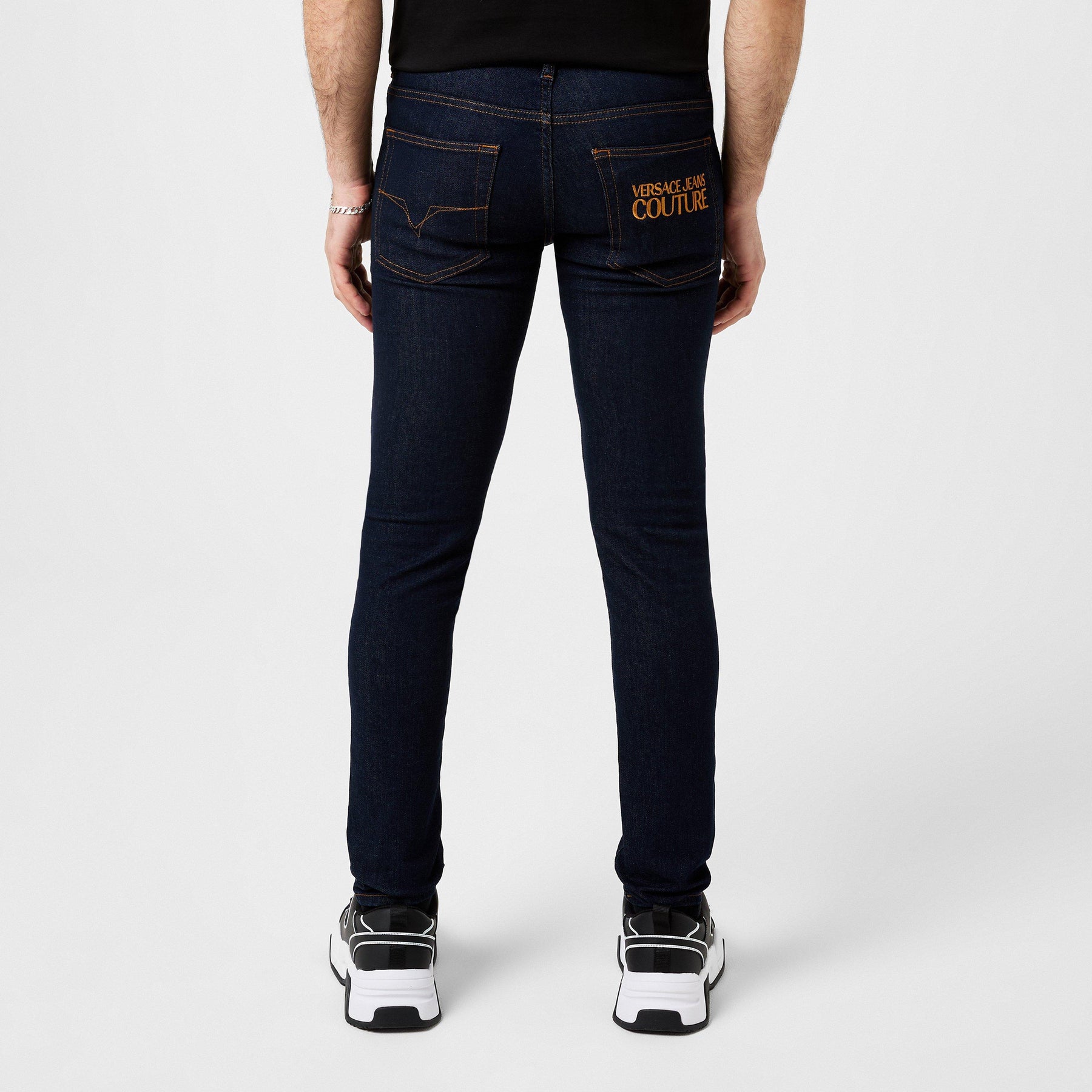 Logo Pocket Skinny Jeans