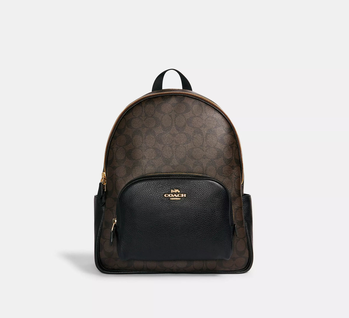 Large Court Backpack In Signature Canvas