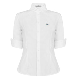 Logo Cotton Short Sleeve Toulouse Shirt