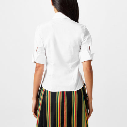 Logo Cotton Short Sleeve Toulouse Shirt