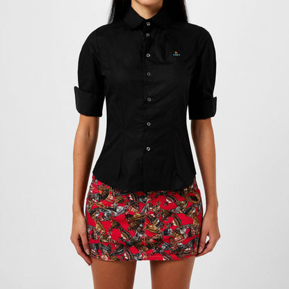 Logo Cotton Short Sleeve Toulouse Shirt