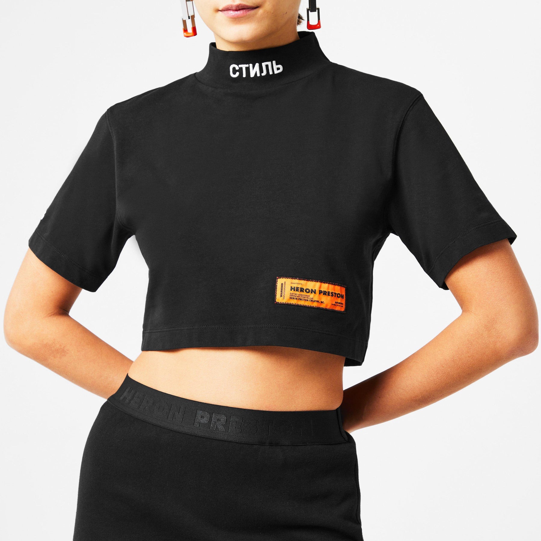 Ctnmb Turtleneck Crop Top