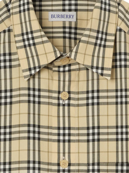 Burberry Check cotton shirt