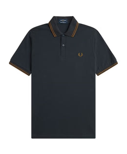 Fred Perry Original Twin Tipped Polo Night Green