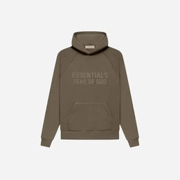 FEAR OF GOD ESSENTIALS HOODIE WOOD