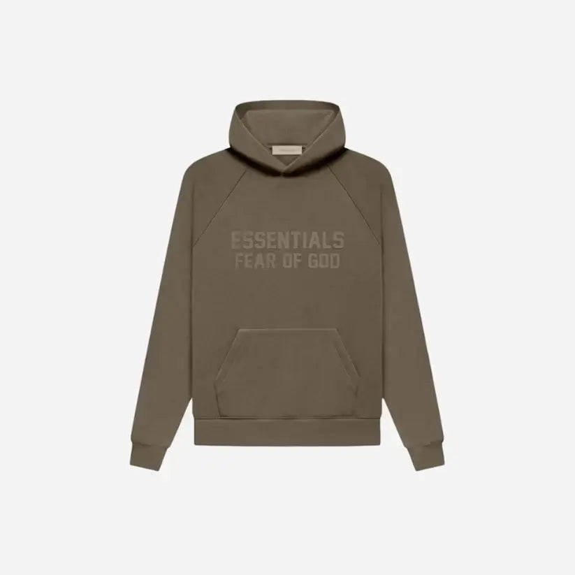 Essentials FEAR OF GOD ESSENTIALS HOODIE WOOD - Size: L Hoodies | Shop From The Mirage