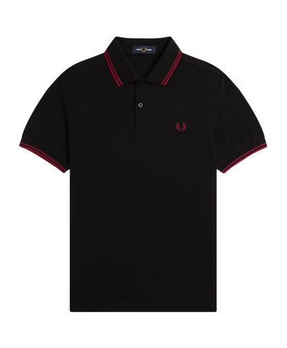 Fred Perry Classic Polo Shirt with Logo Embroidery