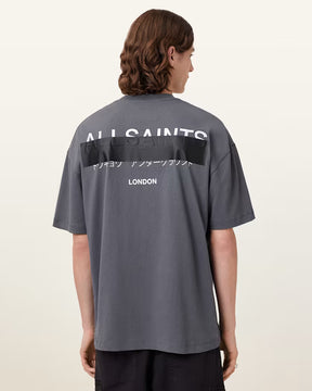 Redact Oversized Embroidered Logo T-Shirt