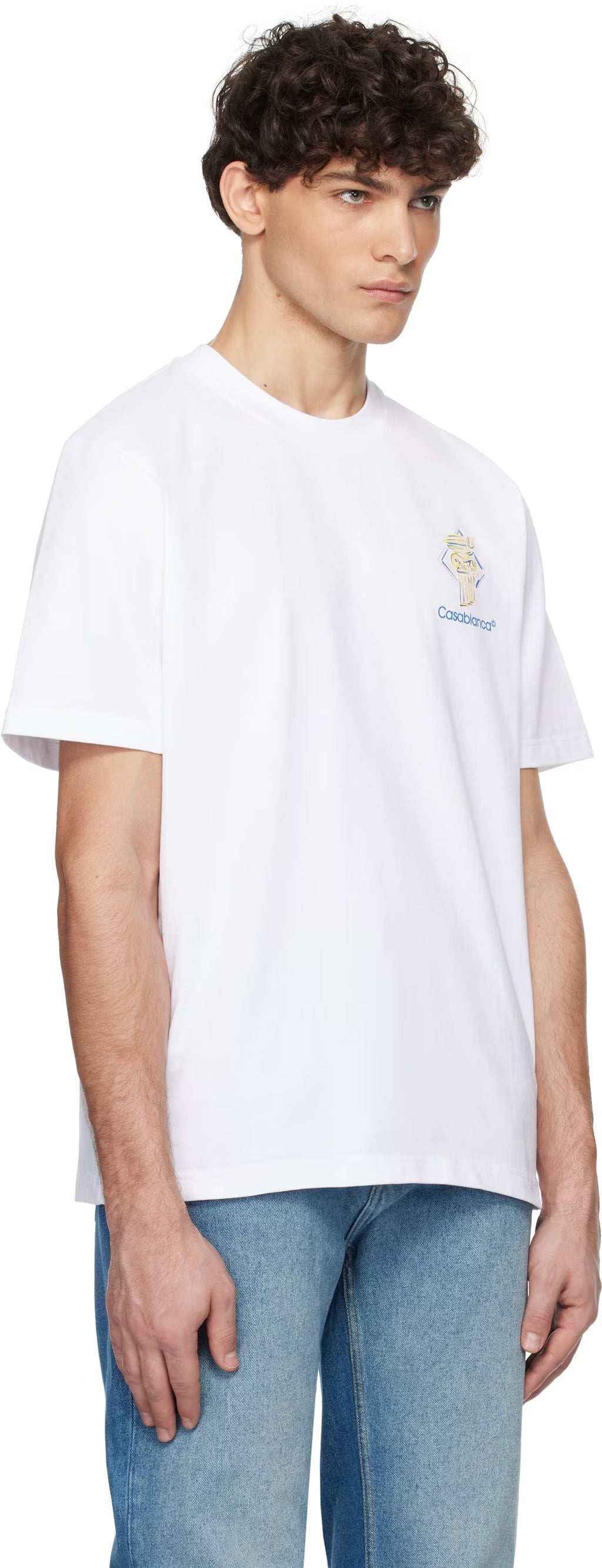 White Diamond Column T-shirt