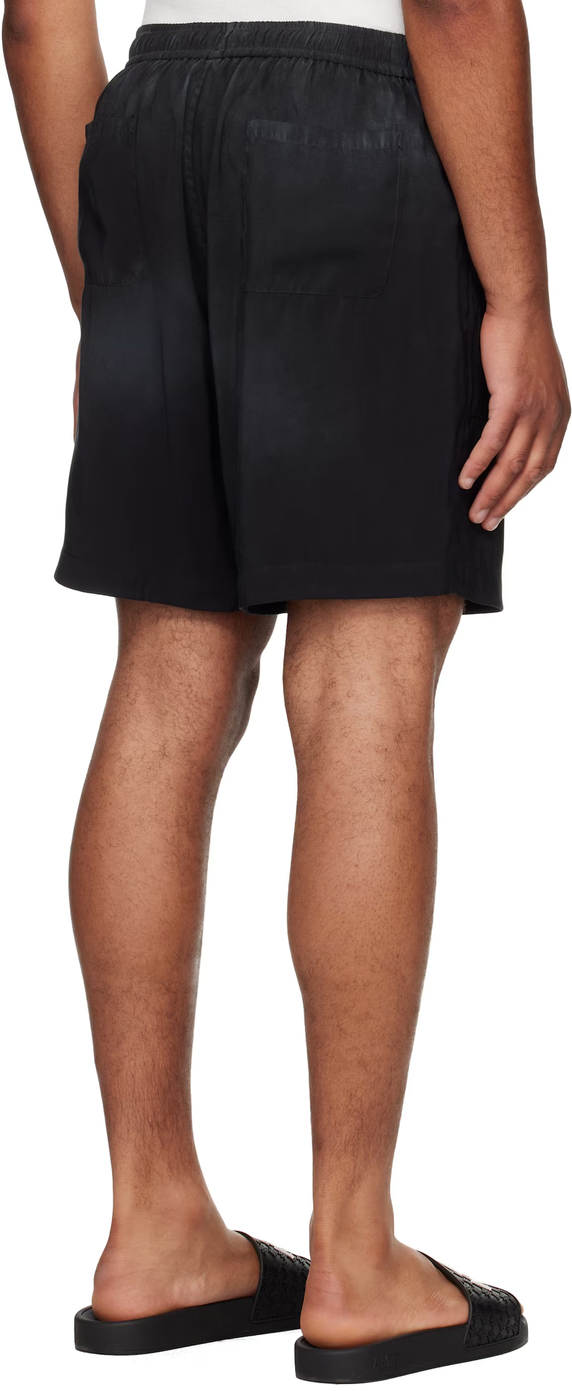 Black 'AMIRI Hollywood' Shorts