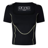 Contrast Stitched T-Shirt