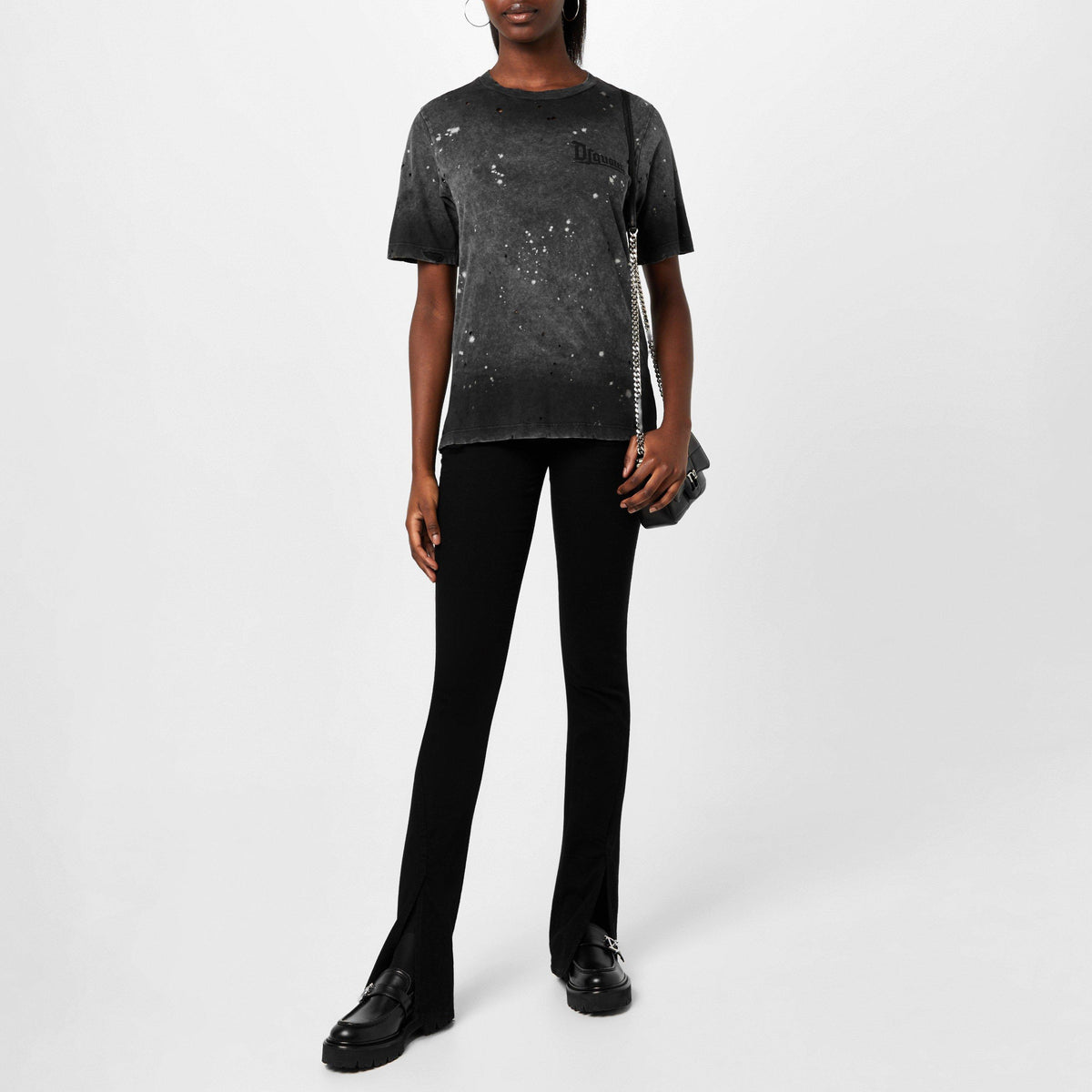 Super Negative Dyed Easy T-Shirt