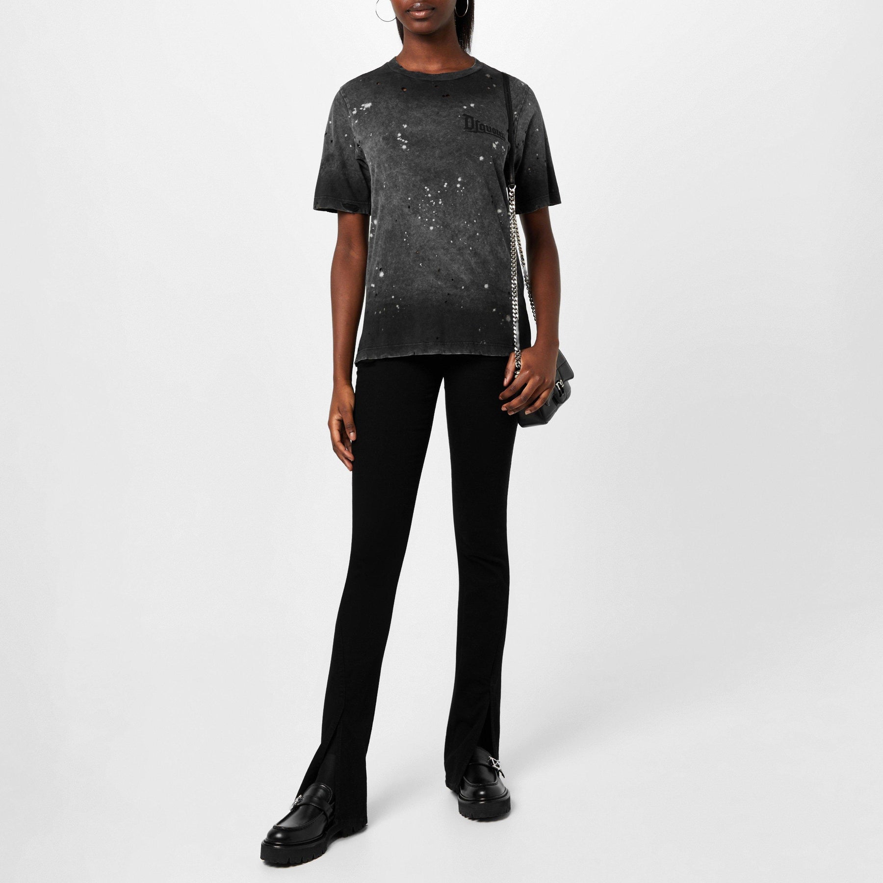 Super Negative Dyed Easy T-Shirt