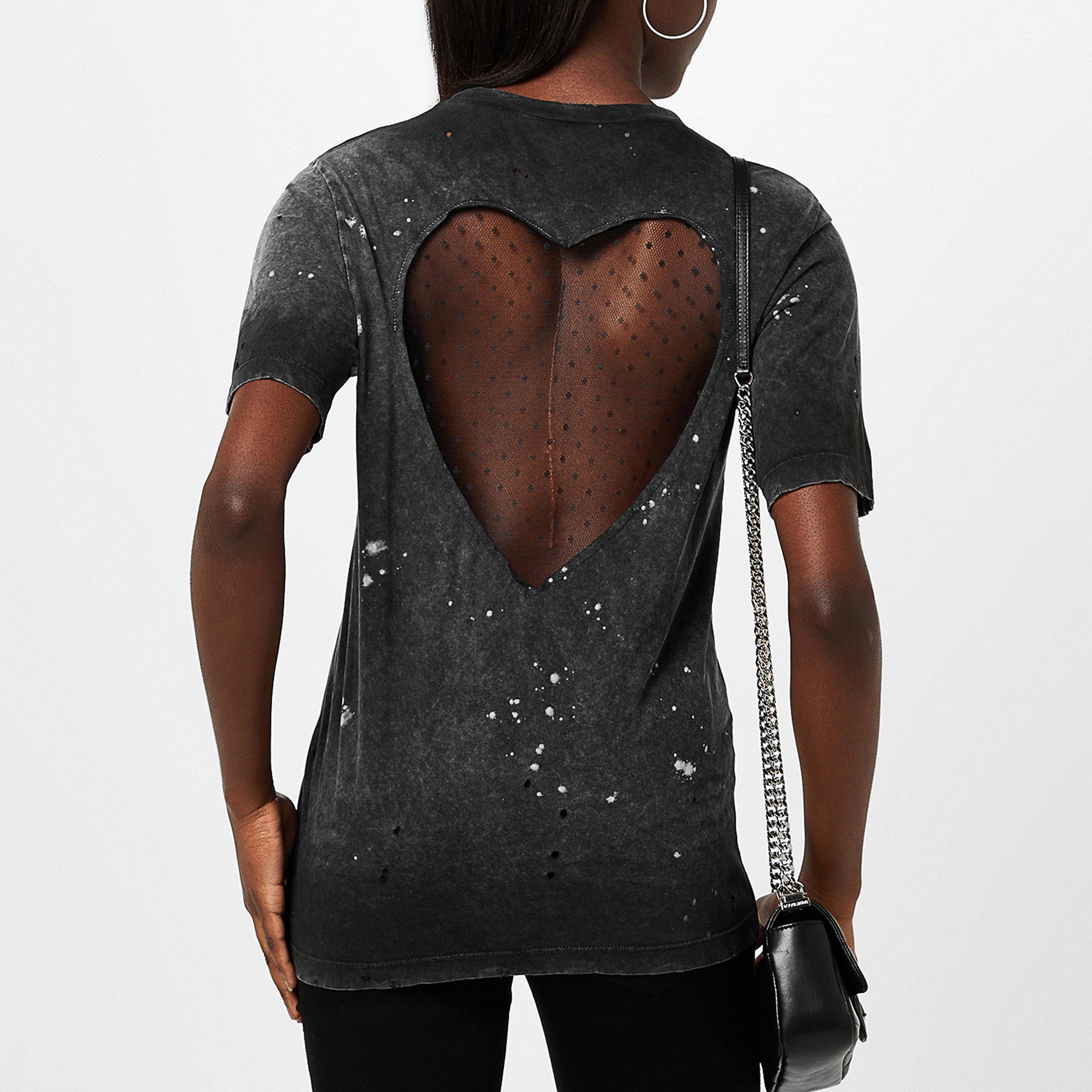 Super Negative Dyed Easy T-Shirt