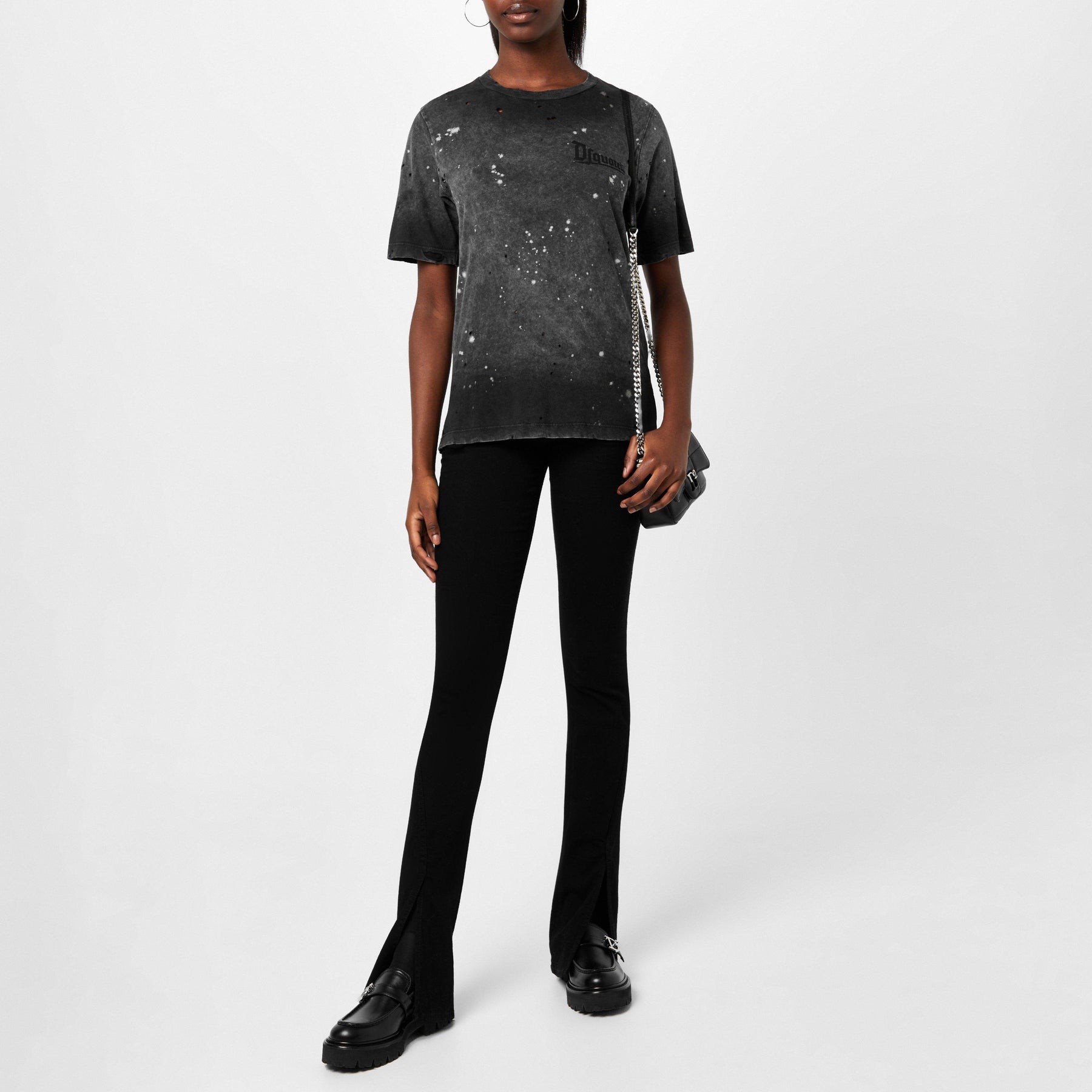 Super Negative Dyed Easy T-Shirt